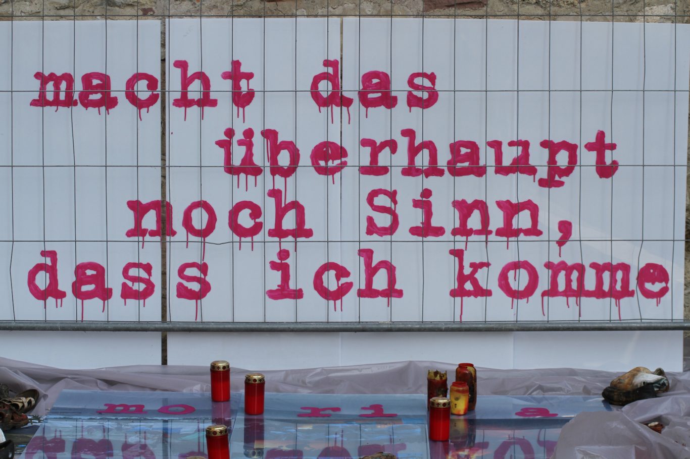 macht es überhaupt noch sinn, dass ich komme